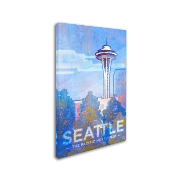 Greg Simanson 'Seattle 1' Canvas Art,30x47